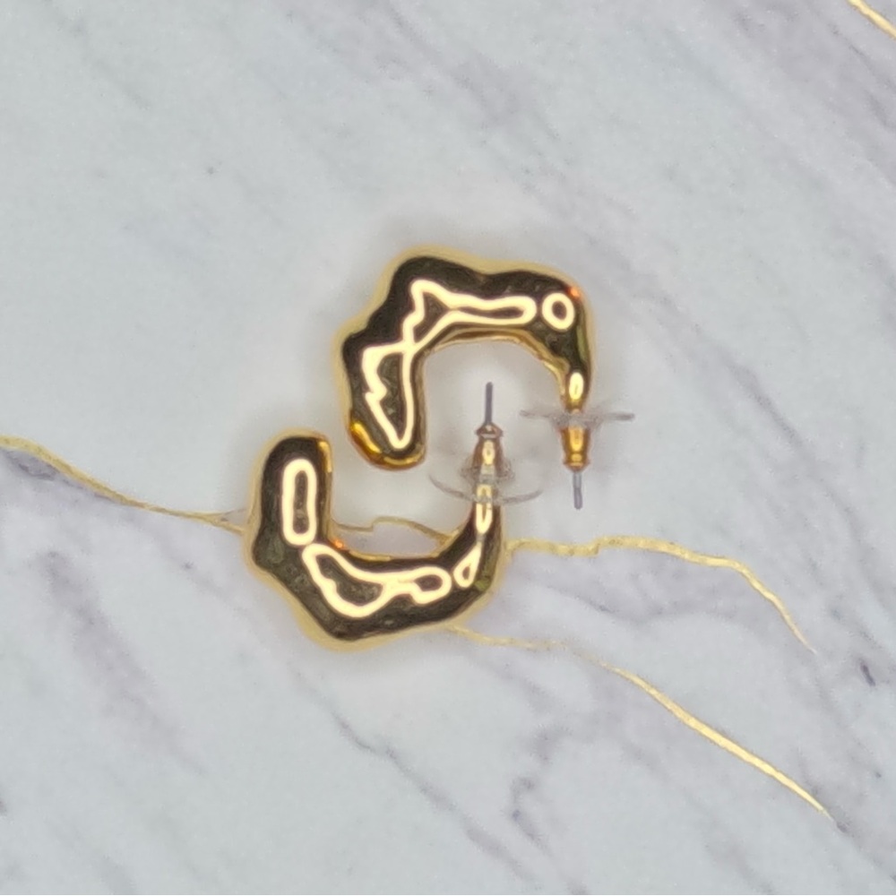 Gold Hoop Earrings